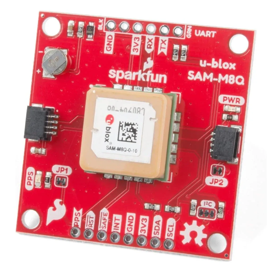 SparkFun GPS-15210 SAM-M8Q GPS Breakout, Chip Antenna