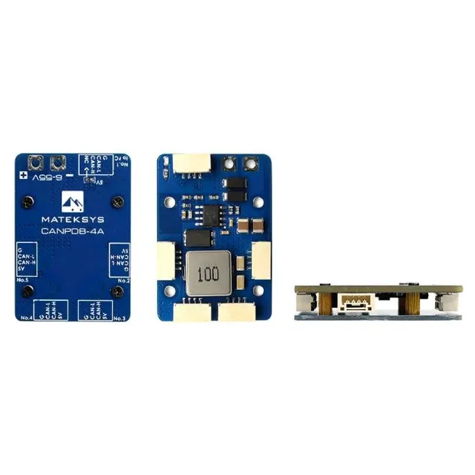 MATEKSYS CANPDB w/ 4A BEC & JST-GH Splitter