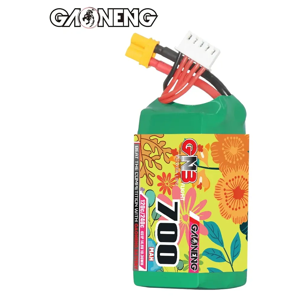 GAONENG GNB 700mAh 4S 14.8V 120C XT30 LiPo Battery