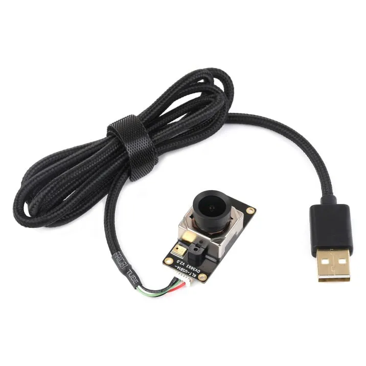 Waveshare OV5693 5MP USB Camera Module, M12 Mount, Auto-Focus