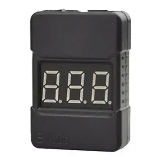 BX100 1-8S LiPo Battery Voltage Tester and Low Voltage Buzzer