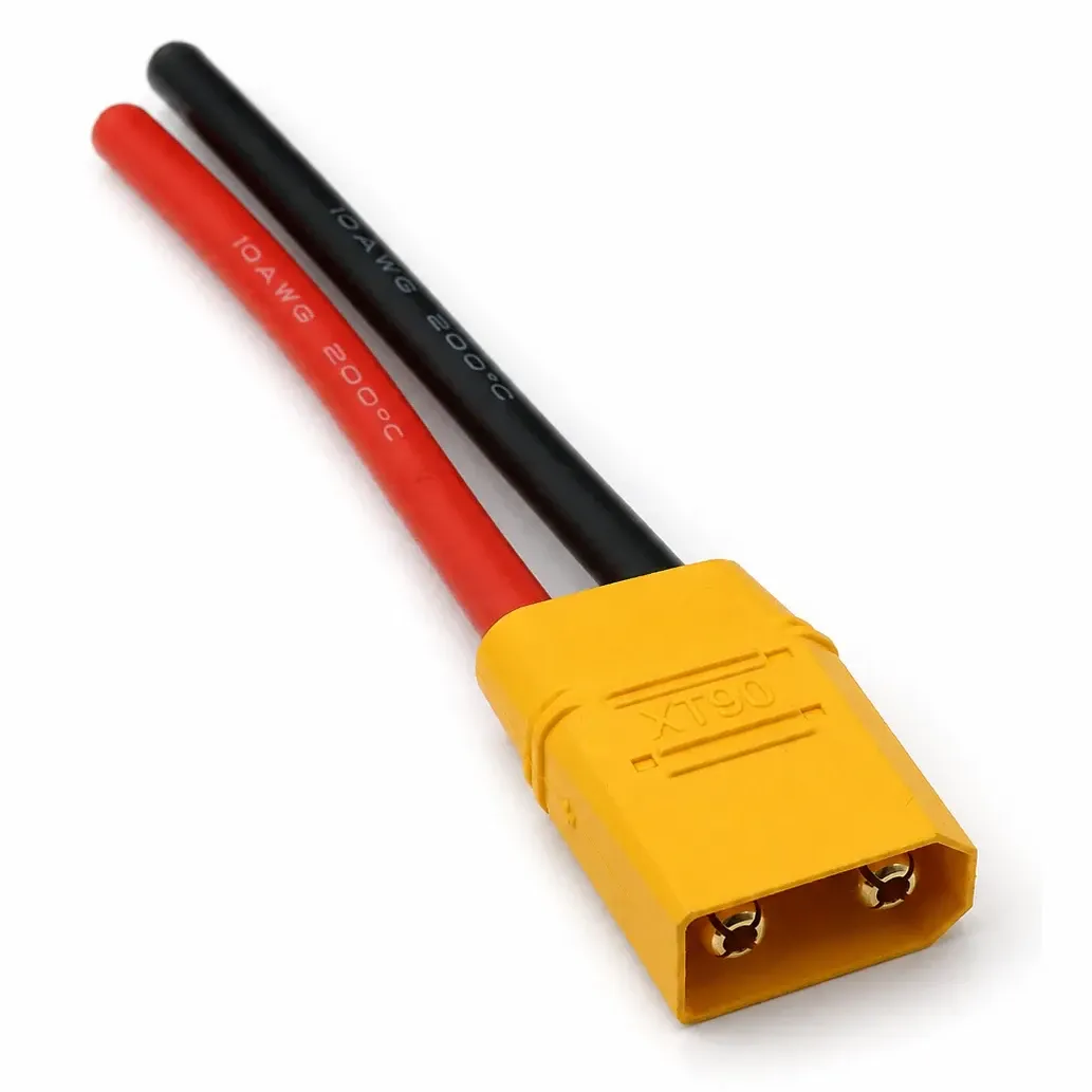 XT90 Male Connector with 12AWG Silicone Wire
