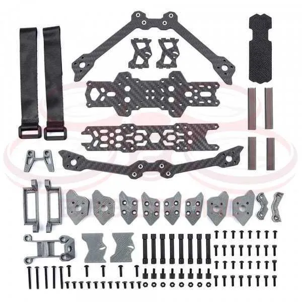 5" Deadcat HD FPV Frame 222mm, 3K Carbon Fibre
