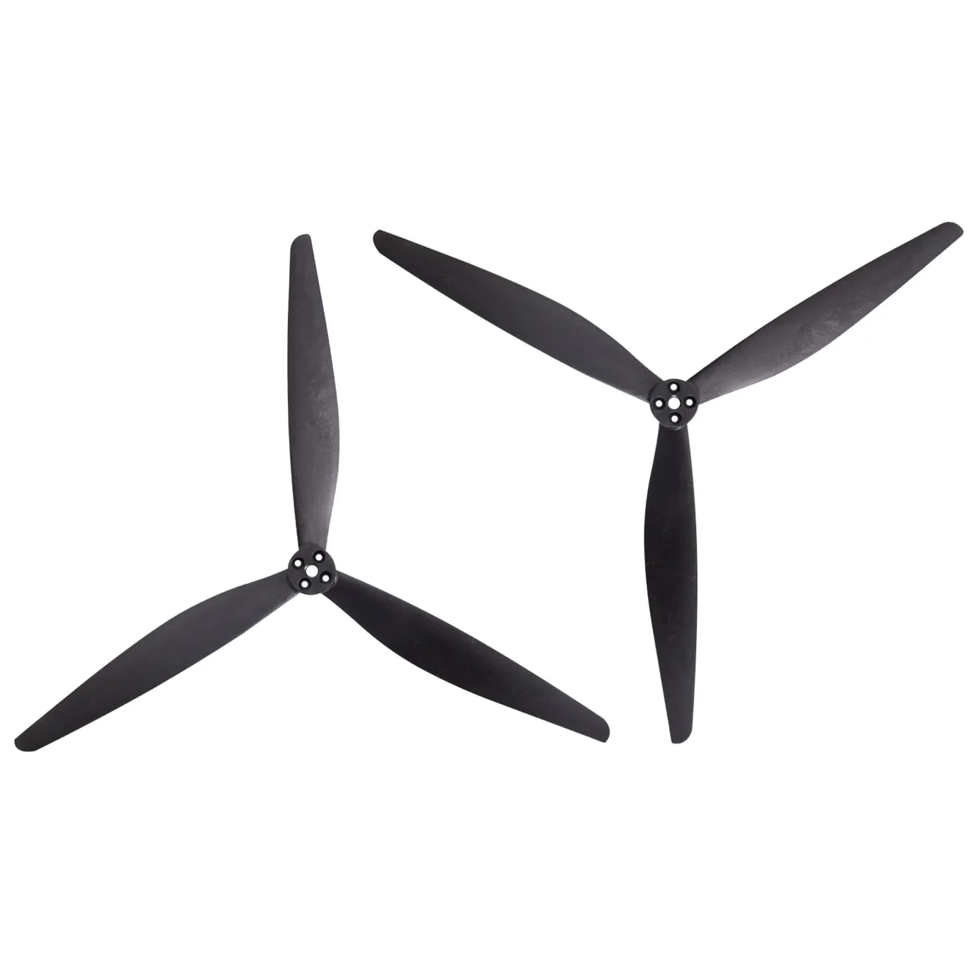 Gemfan 1308 13x8 3-Blade Glass Fiber Nylon Prop 1CW+1CCW (Black)