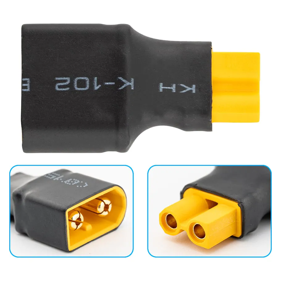 ToolkitRC XT60 Male to XT30 Female Adapter