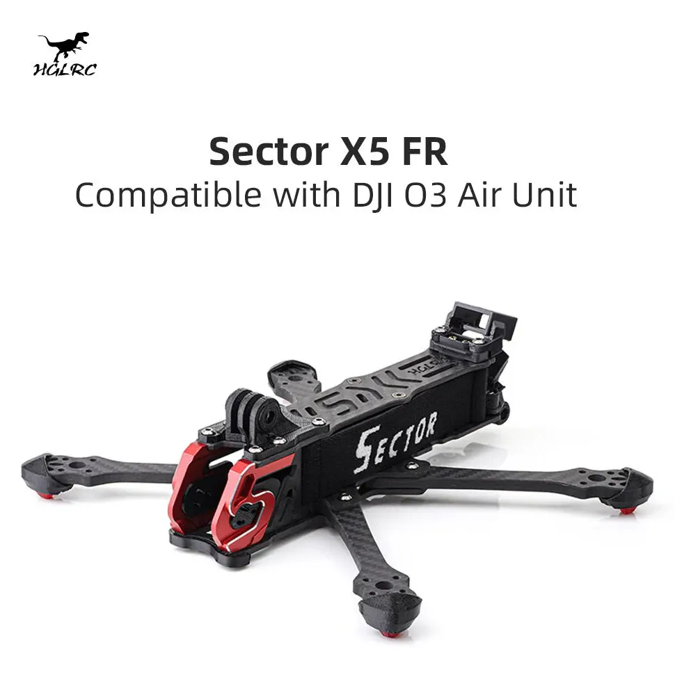 HGLRC Sector X5 FR 5-Inch Freestyle FPV Frame