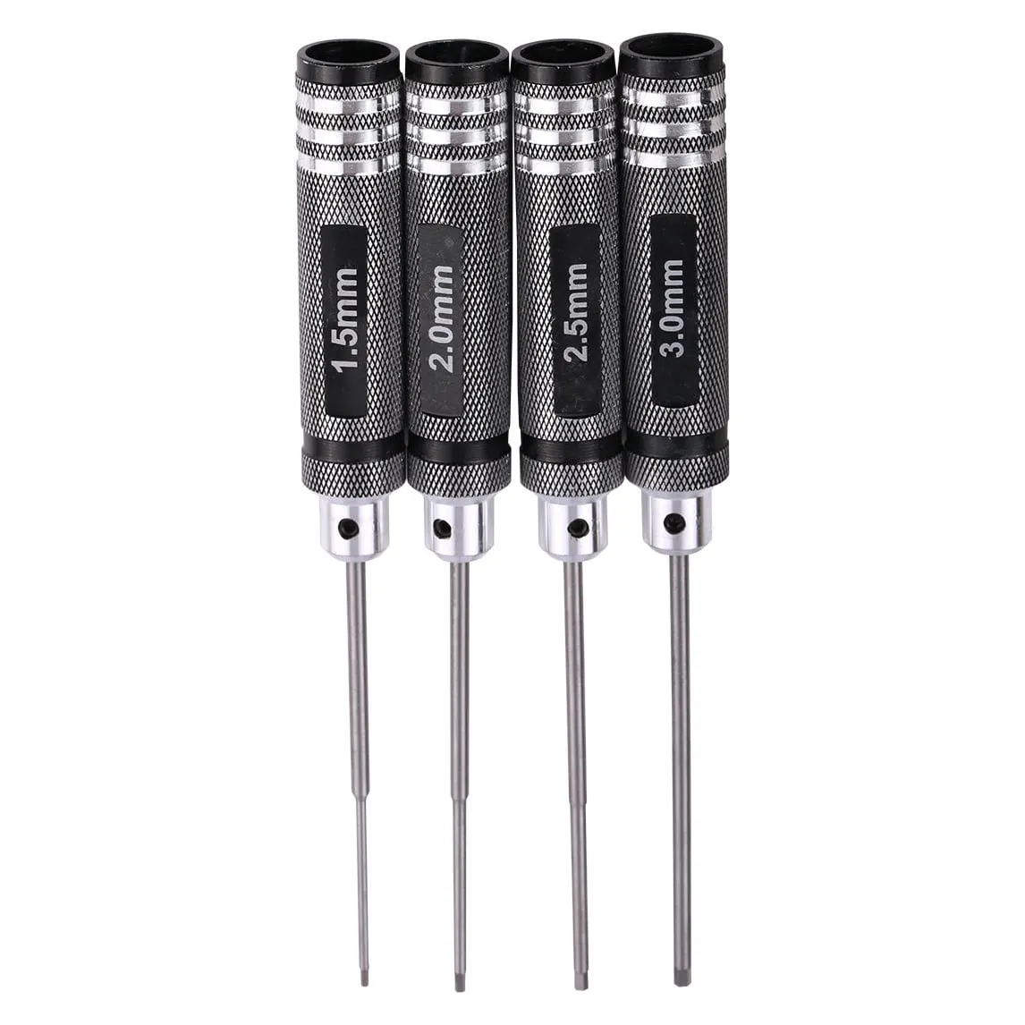 Mayatech 1.5/2.0/2.5/3.0mm White Steel Hex Screwdriver Tool Kit