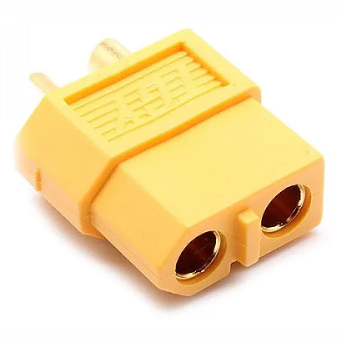 XT60 Bullet Connector Plug, 60A, Male or Female — Connector: Female