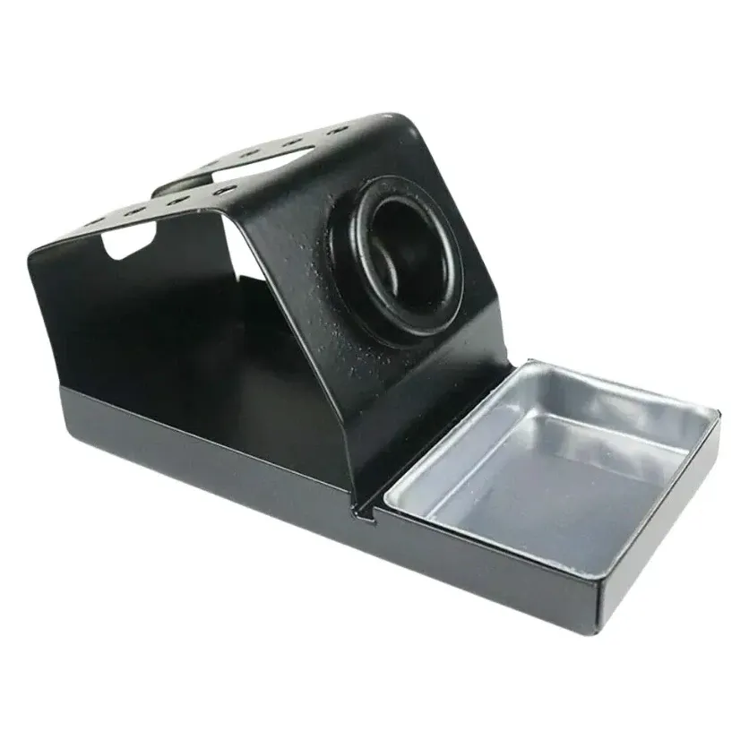 Soldering Iron Stand with Metal Base and Cleaning Tray