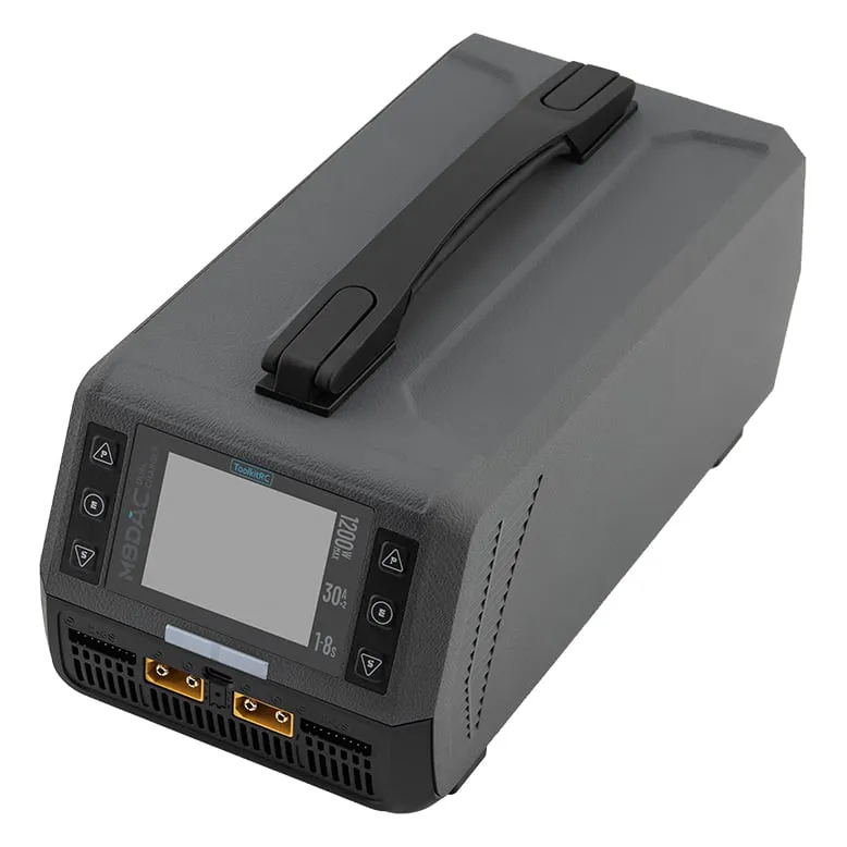 ToolkitRC M8DAC Dual 1200W 50A 1-8S Smart Battery Charger