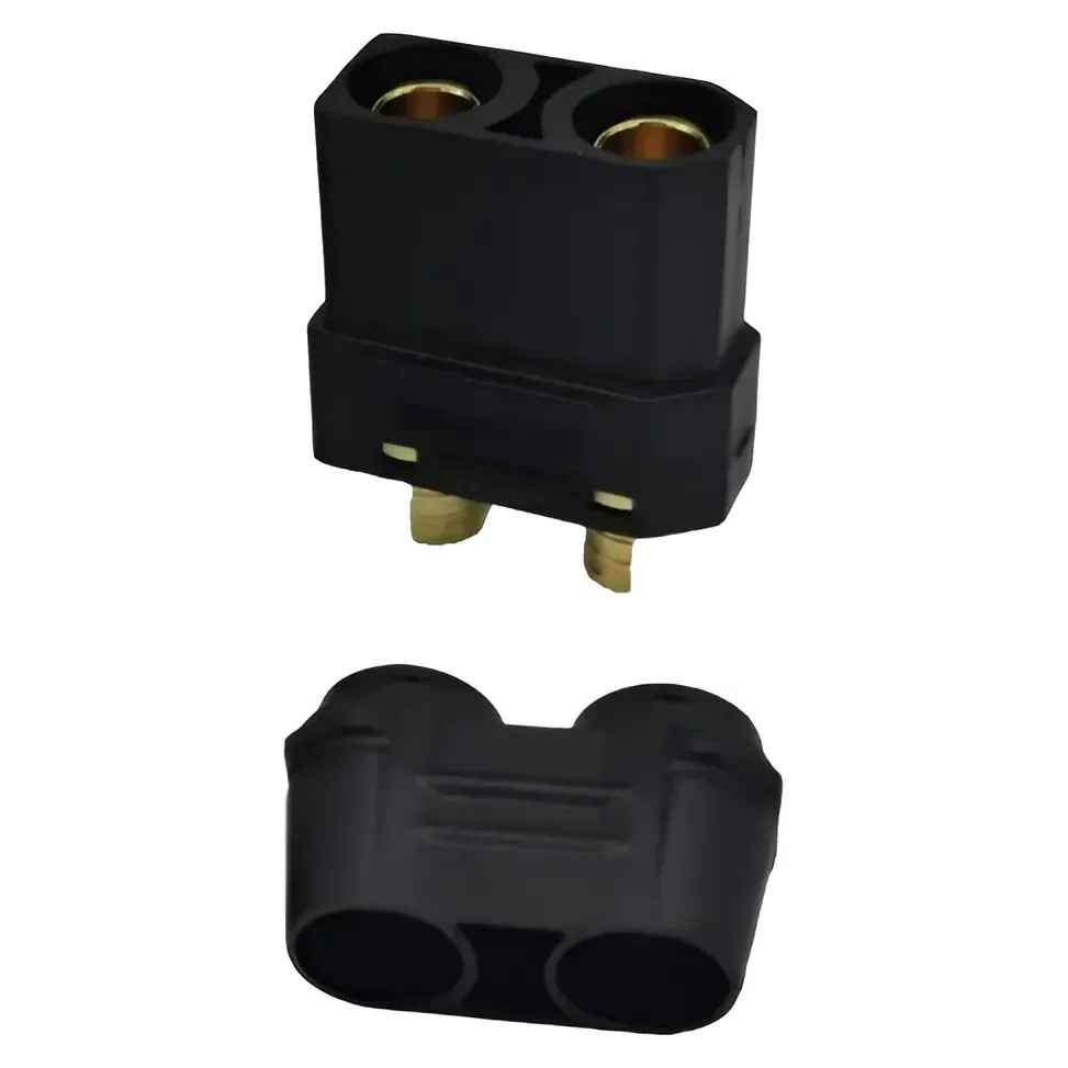 XT90H-F Female Battery Connector with Insulating Housing — Color: Black