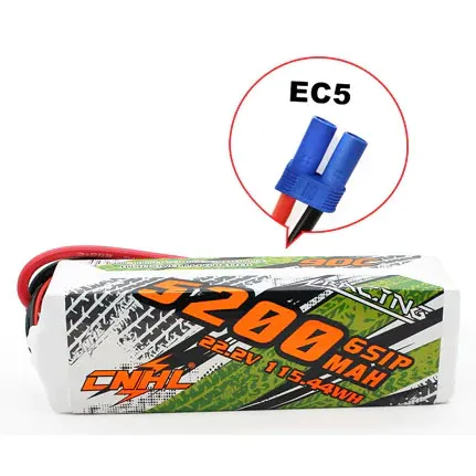 CNHL Racing Series 5200mAh 6S 90C LiPo Battery (EC5)
