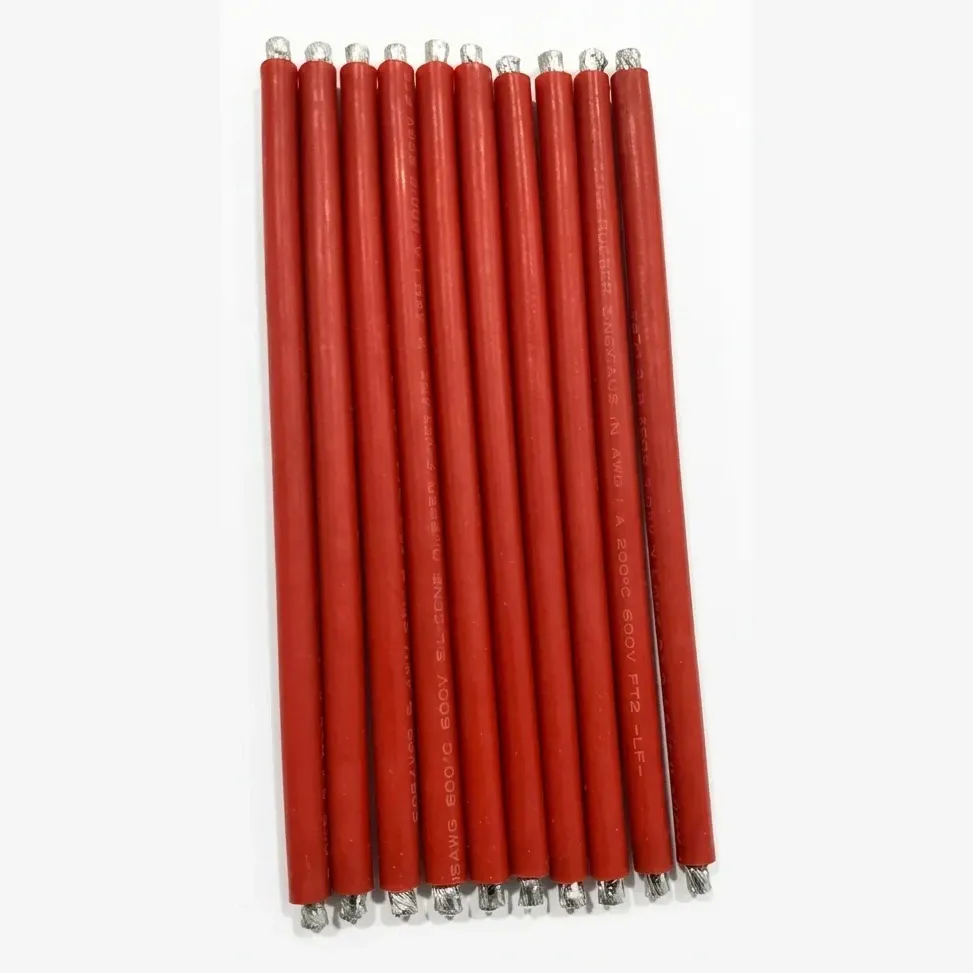 12AWG Silicone Wire 15cm, 10-Pack