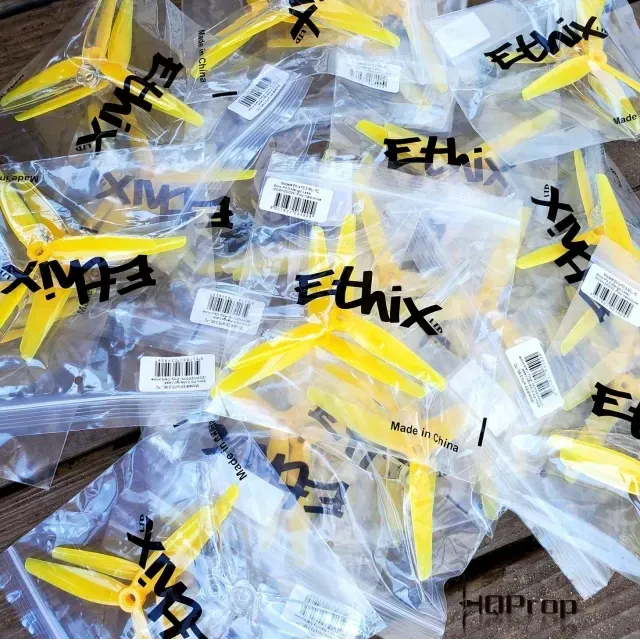 HQProp Ethix P3.3 Mango Lassi Propeller — Polycarbonate (2CW+2CCW)