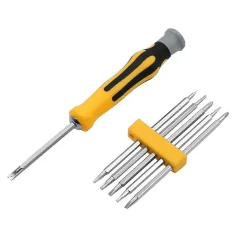 PARUHT 6-in-1 S2 Steel Double-Sided Screwdriver Set