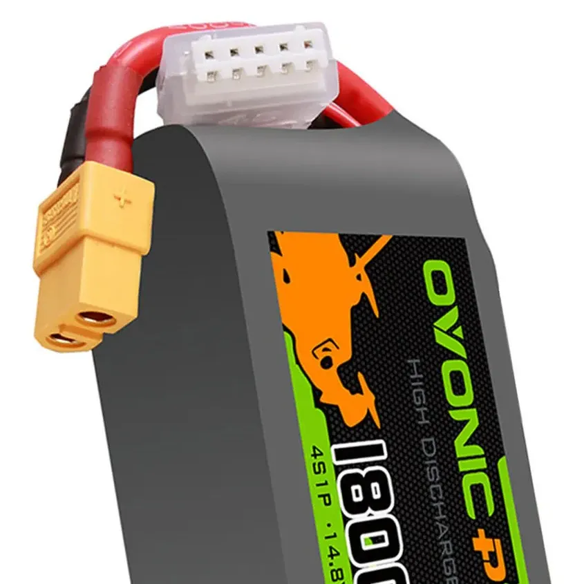 Ovonic 1800mAh 4S 120C 14.8V LiPo Battery with XT60 Plug