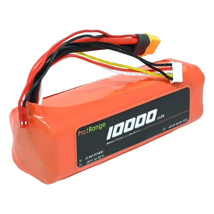 Pro-Range INR P50B 4S2P 14.8V 10000mAh 12C Li-ion Pack with XT-60