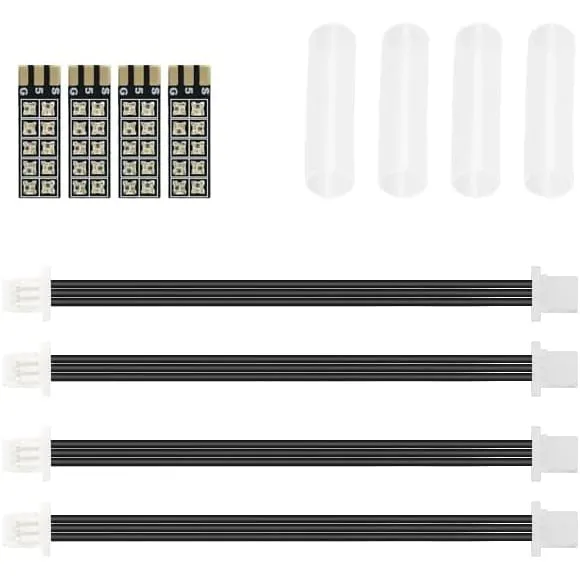 HGLRC LED LongXL 13mm RGB Strips, 5V (4 Pack)