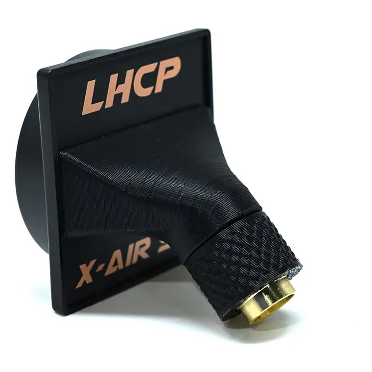 TrueRC X-AIR 5.8 MK II LHCP Directional FPV Antenna — Angle: 45°, Connector: SMA, Angle: 45°, Connector: RP-SMA