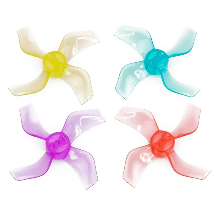 Gemfan 1636-4 40mm 4-Blade Whoop Propeller (T-Mount, Set of 8) (4CW+4CCW)