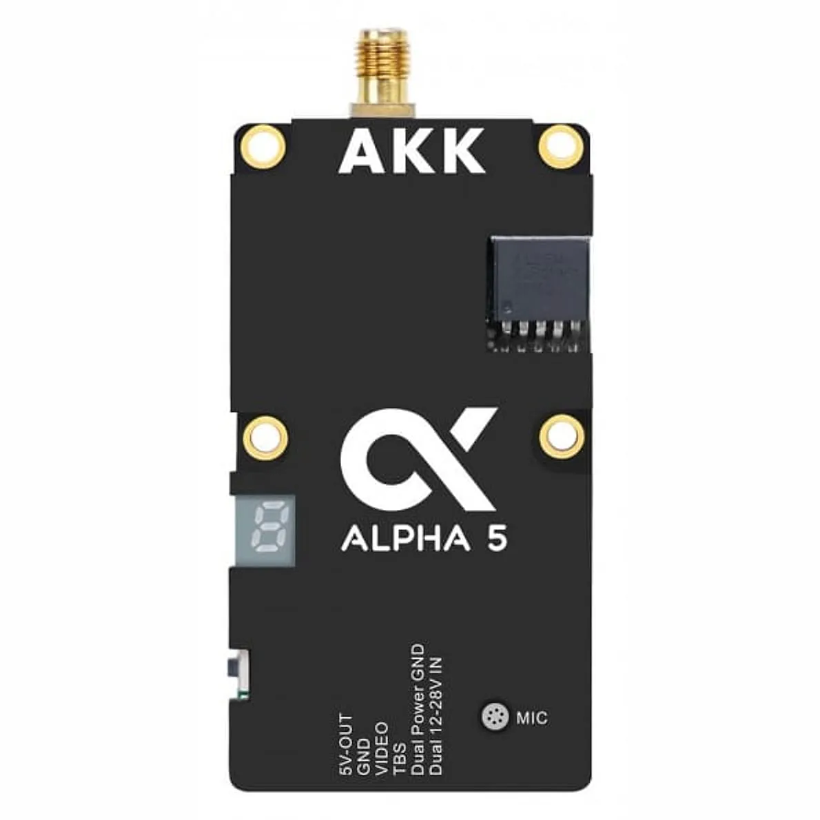 AKK Alpha 5 5.8GHz 5W 80CH Analog VTX