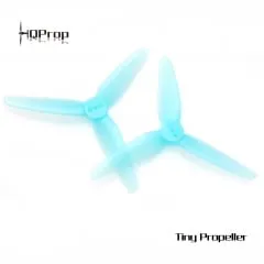 HQProp HeadsUp Tiny 3-Inch Propeller — Polycarbonate 2mm — Color: Blue