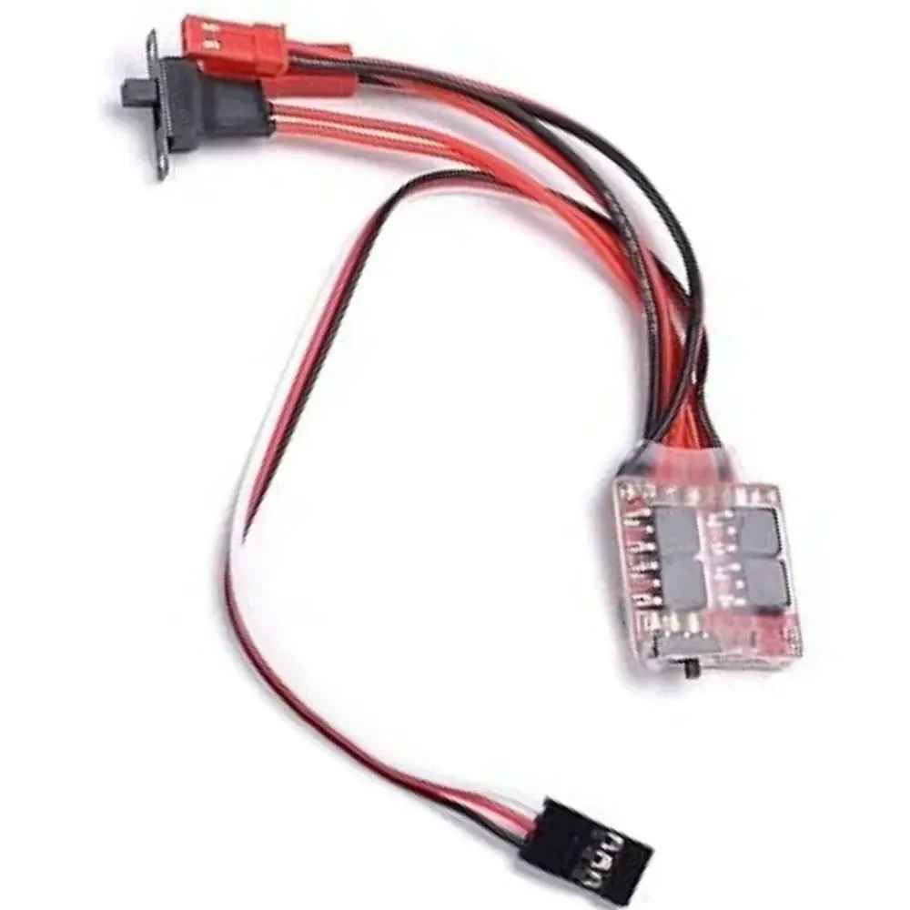 20A Brushed ESC with Switchable Brake for 2S LiPo