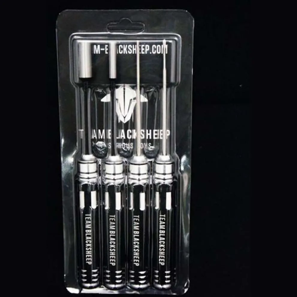 TBS Sexy Driver Kit, 4-Piece Screwdriver and Prop Tool Set