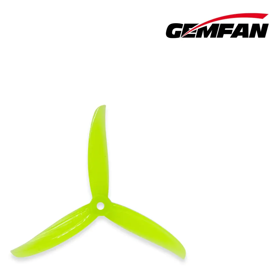 Gemfan VannyStyle 5136 Tri-Blade Propeller — Color: Yellow