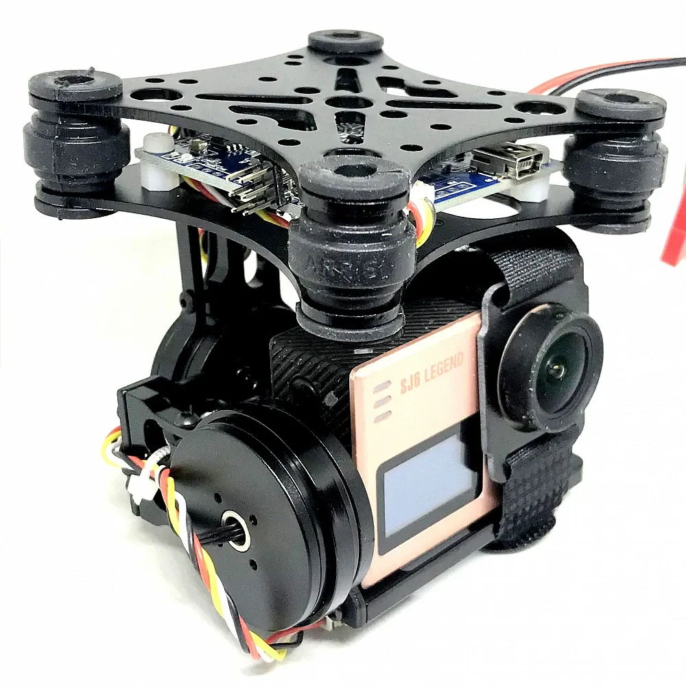 2-Axis Brushless Camera Gimbal with Controller and 2208 Motors