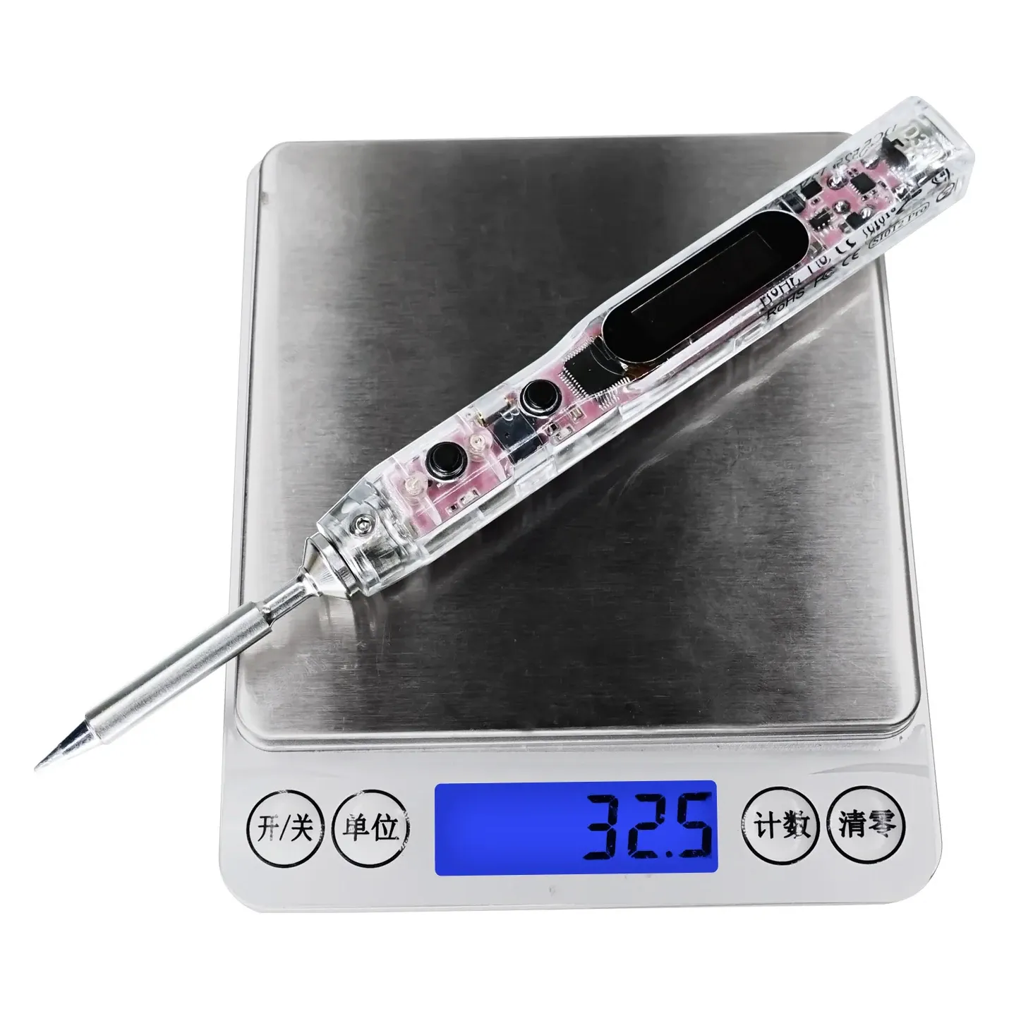Sequre SI012 Pro Max OLED Soldering Iron — Tip: TS, Tip Shape: BC2