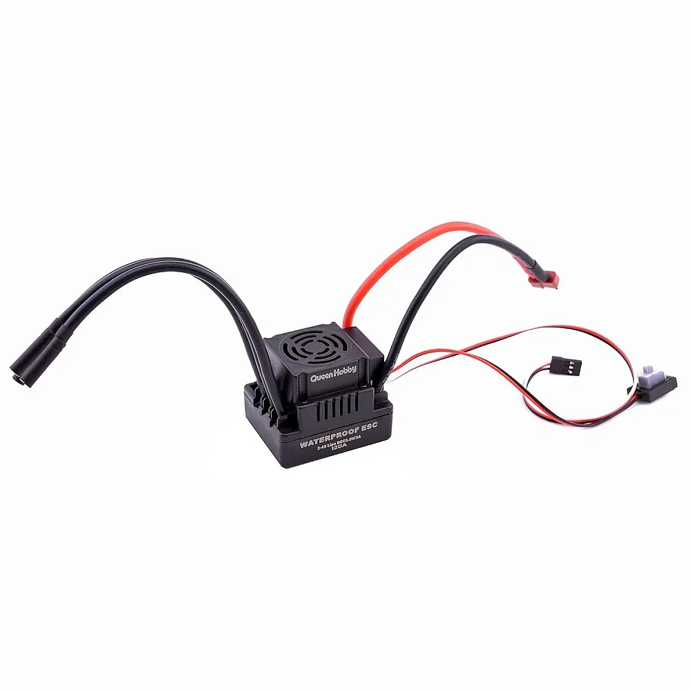 120A Brushless Sensorless ESC for 2-4S LiPo
