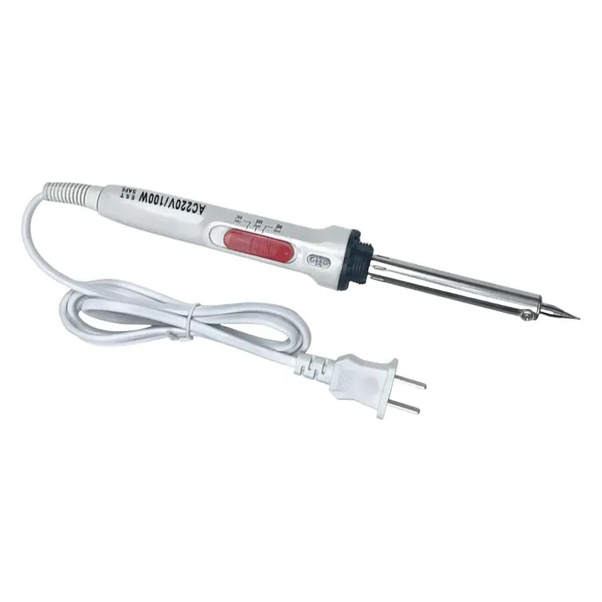 60W 220V Push-Pull Adjustable Soldering Iron with ON/OFF Switch