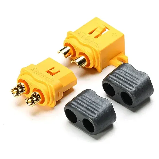 Amass XT60-L Locking Battery Connector (1 Pair)