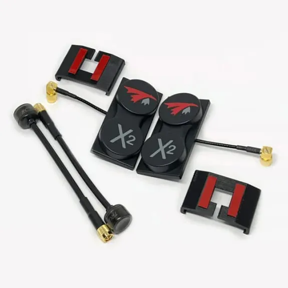 TrueRC X2-AIR 5.8 MK II Combo Core for HDZero Goggles V1/V2 (RHCP)