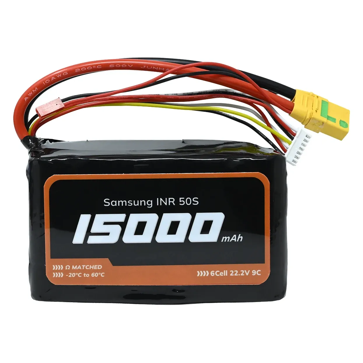 Samsung INR 50S 6S3P 15000mAh 9C Li-Ion Battery XT90AS