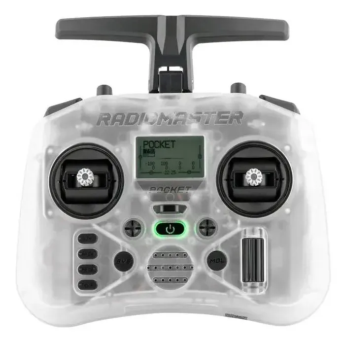RadioMaster Pocket Radio (ELRS 2.4GHz) — Color: Transparent / Model: ELRS