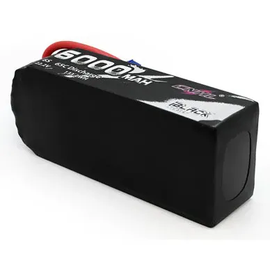 CNHL Black Series 6000mAh 6S 22.2V 65C LiPo Battery (EC5)
